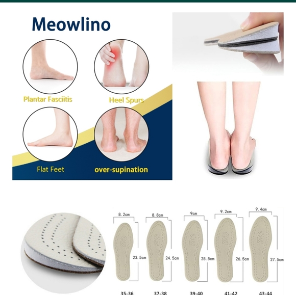 NIP Orthopedic Insoles Heel Inserts - Picture 6 of 10